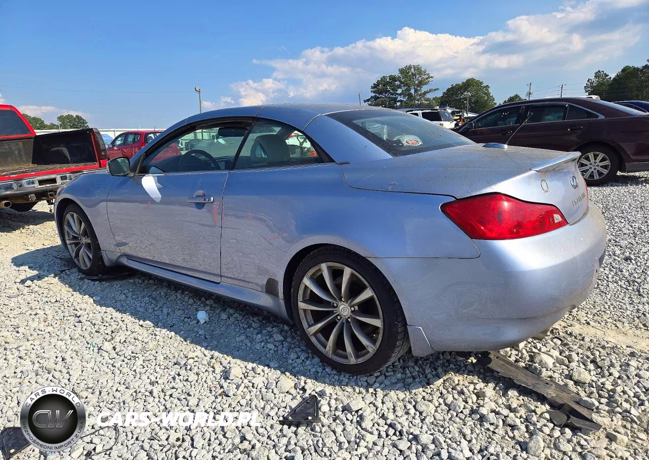 2009 Infiniti G37 Convertible Base VIN:JNKCV66E39M725004 - 2