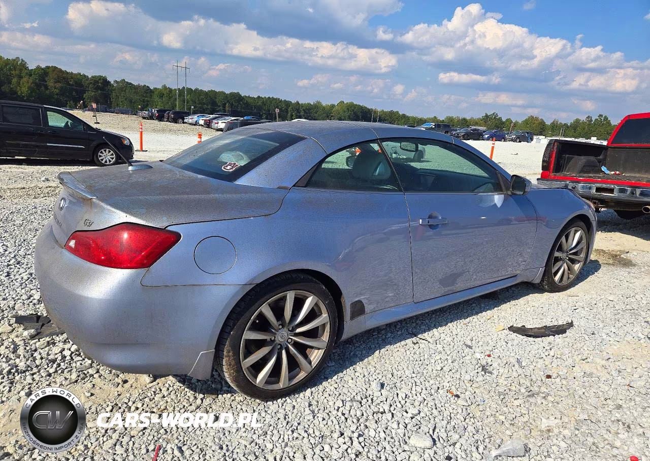 2009 Infiniti G37 Convertible Base VIN:JNKCV66E39M725004 - 3