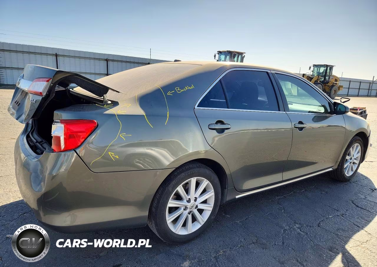 2012 Toyota Camry Xle V6 VIN:4T1BK1FK8CU508632 - 3