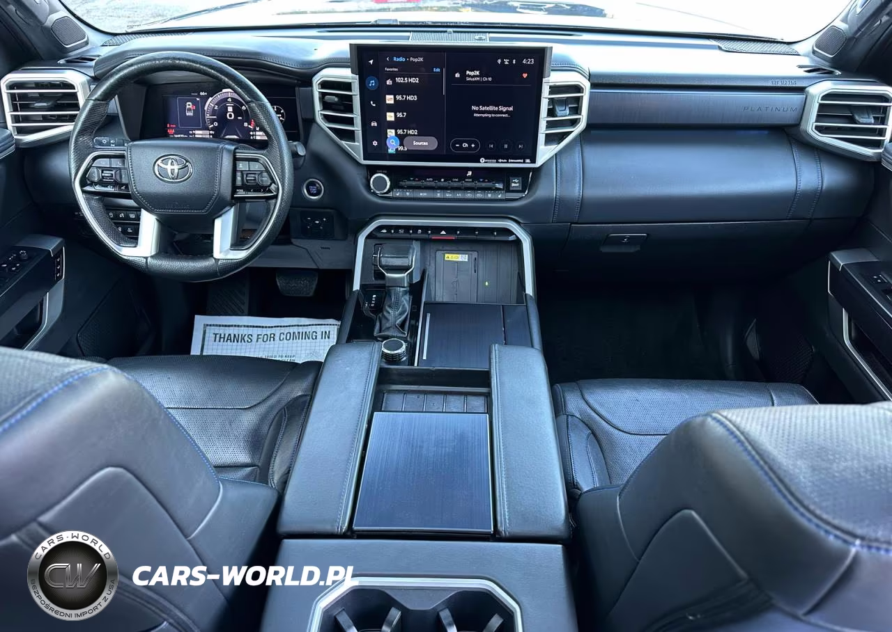2023 Toyota Tundra Platinum VIN:5TFNA5DB0PX064486 - 9