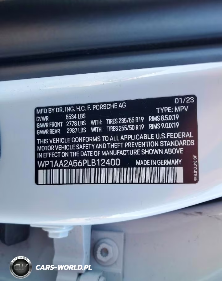 2023 Porsche Macan Base VIN:WP1AA2A56PLB12400 - 13