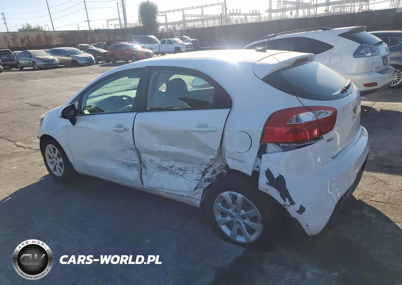 2013 Kia Rio Lx VIN:KNADM5A36D6226765 - 2
