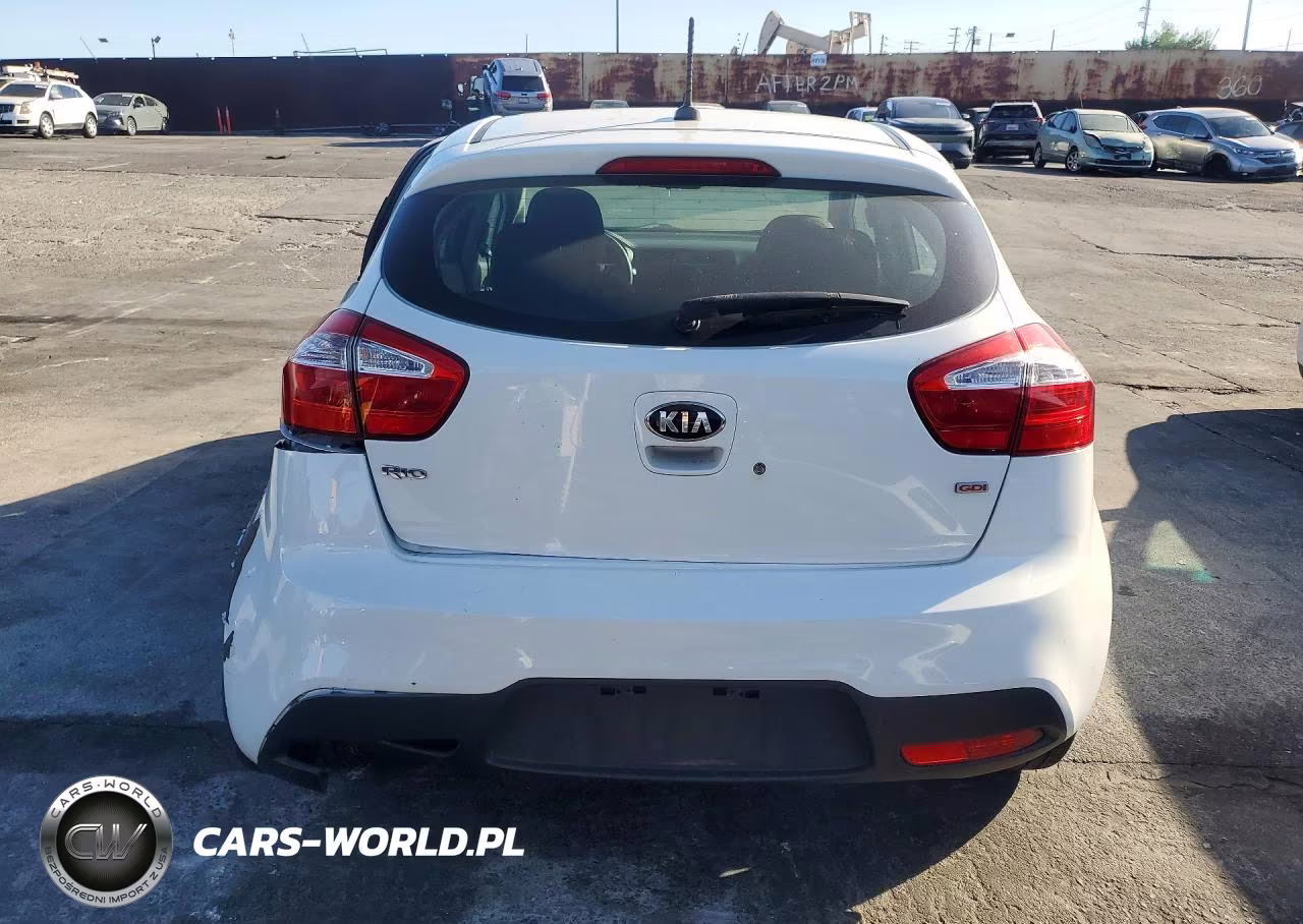 2013 Kia Rio Lx VIN:KNADM5A36D6226765 - 6