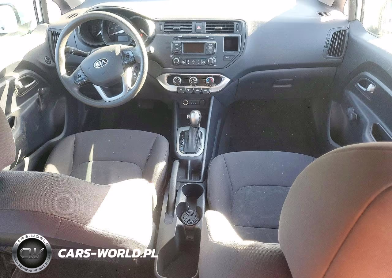 2013 Kia Rio Lx VIN:KNADM5A36D6226765 - 8