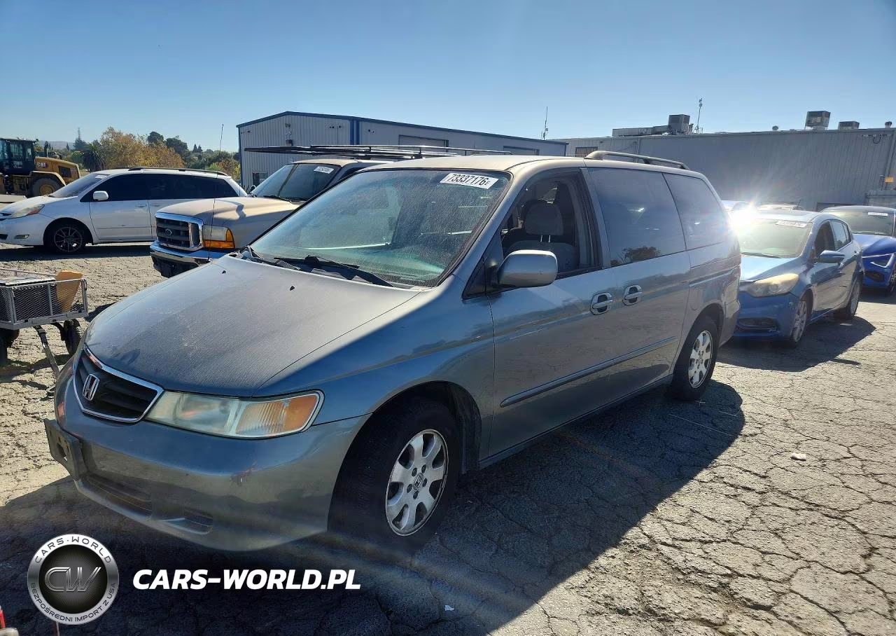 2002 Honda Odyssey Ex VIN:5FNRL18672B020926 - 1
