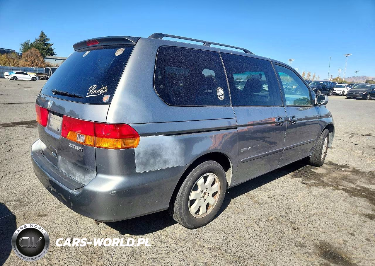 2002 Honda Odyssey Ex VIN:5FNRL18672B020926 - 3