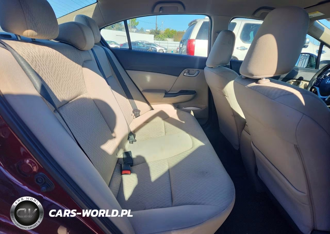 2015 Honda Civic Lx VIN:19XFB2F59FE265339 - 10