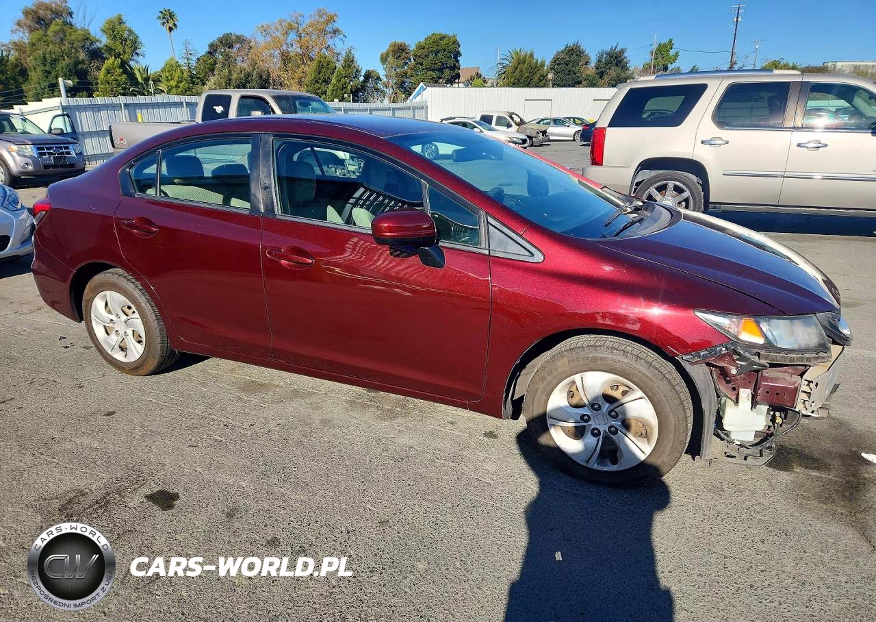 2015 Honda Civic Lx VIN:19XFB2F59FE265339 - 4