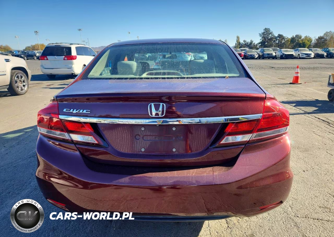 2015 Honda Civic Lx VIN:19XFB2F59FE265339 - 6