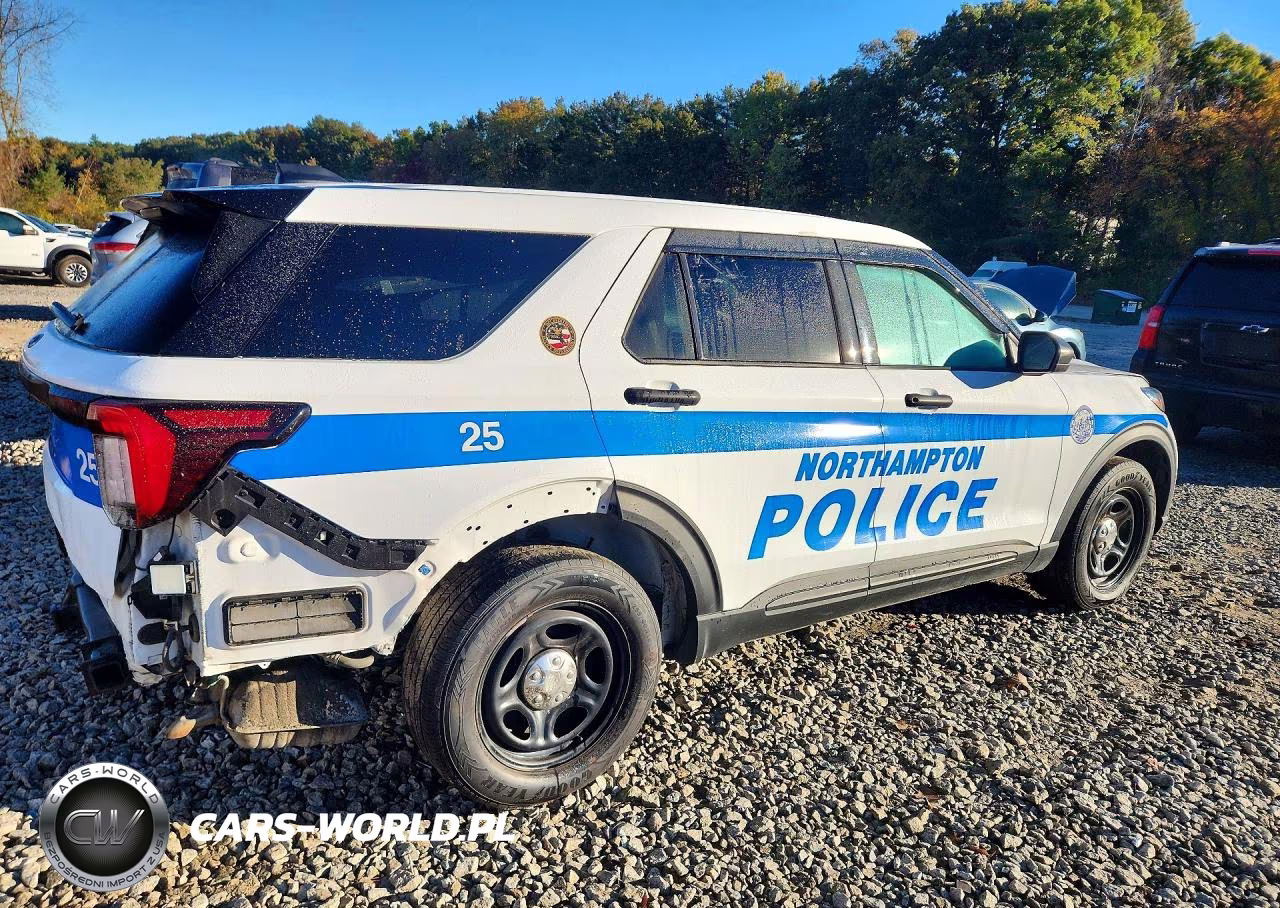 2025 Ford Explorer Police Interceptor VIN:1FM5K8AB6SGA03120 - 3