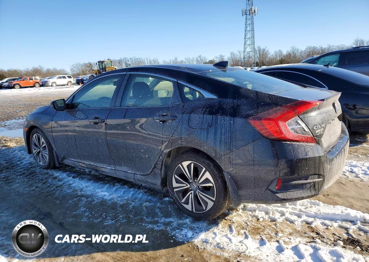 2018 Honda Civic Exl VIN:JHMFC1F77JX005263 - 2