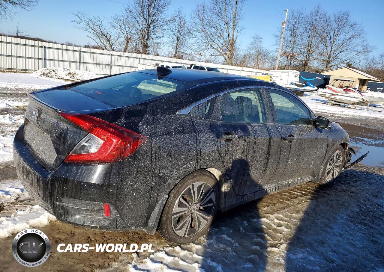 2018 Honda Civic Exl VIN:JHMFC1F77JX005263 - 3