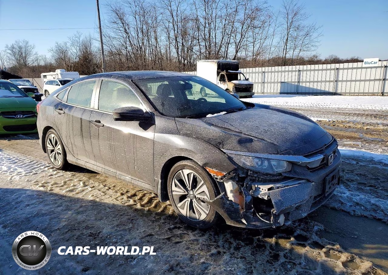 2018 Honda Civic Exl VIN:JHMFC1F77JX005263 - 4