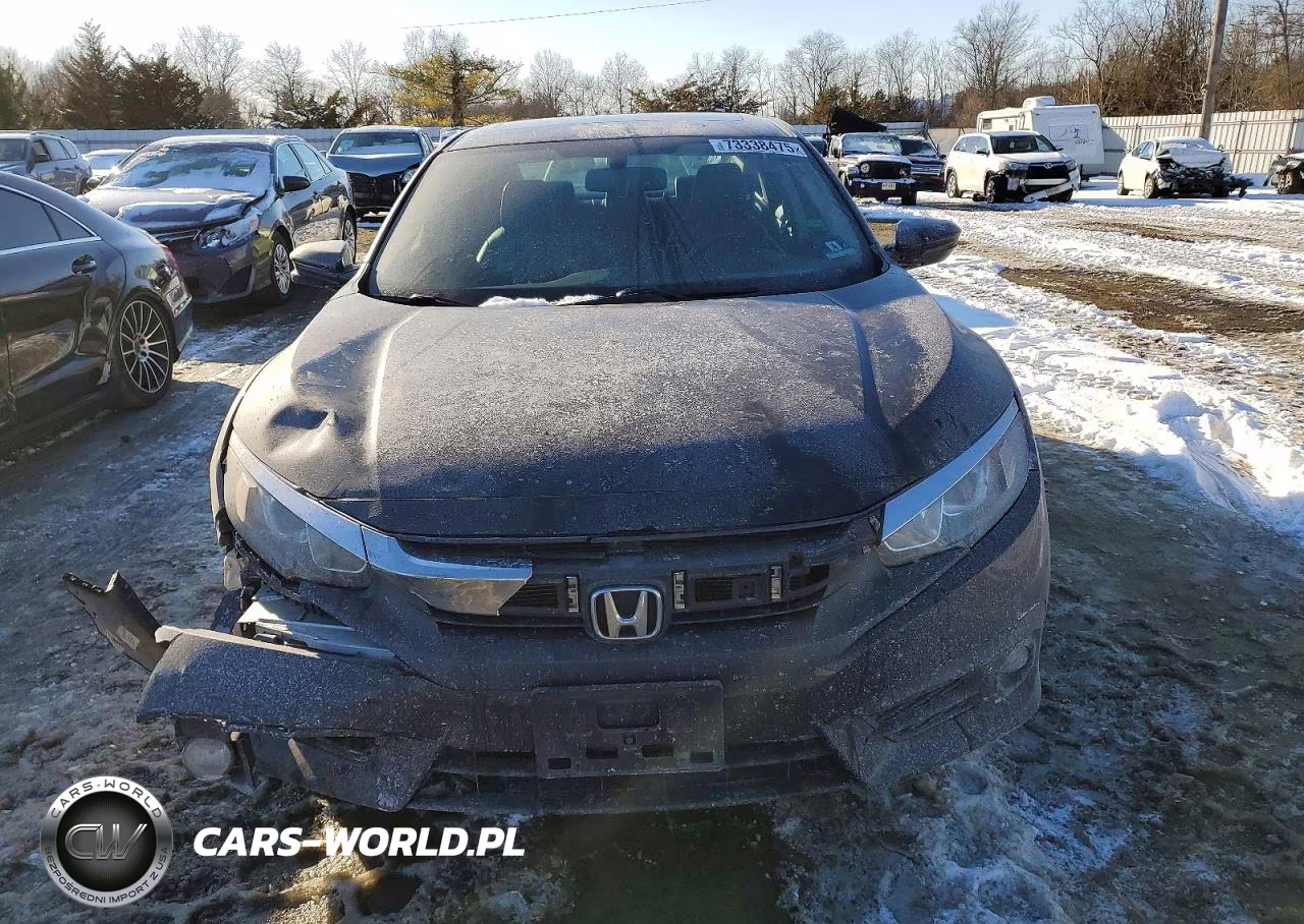 2018 Honda Civic Exl VIN:JHMFC1F77JX005263 - 5