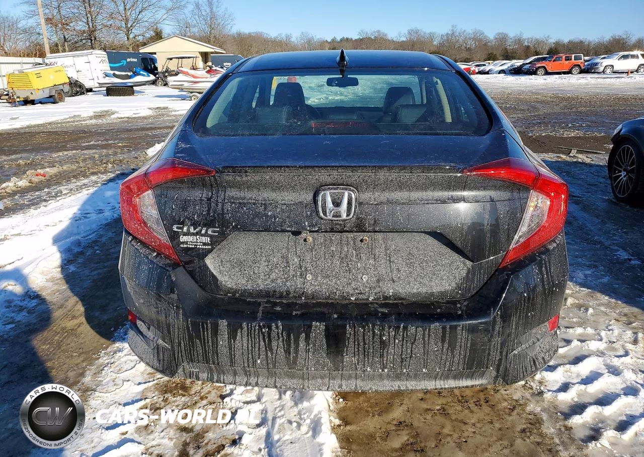 2018 Honda Civic Exl VIN:JHMFC1F77JX005263 - 6