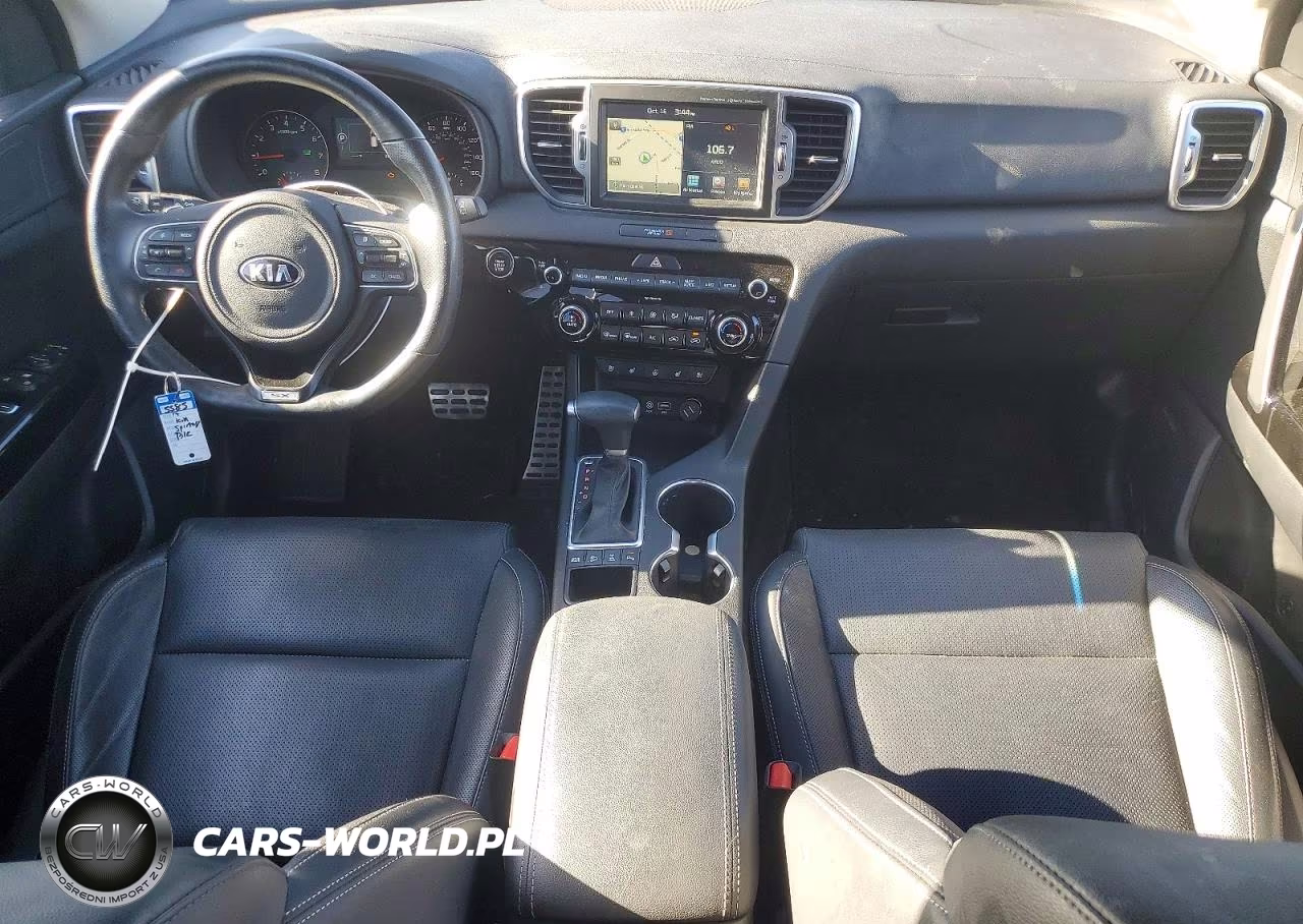 2017 Kia Sportage Sx VIN:KNDPRCA67H7266059 - 8