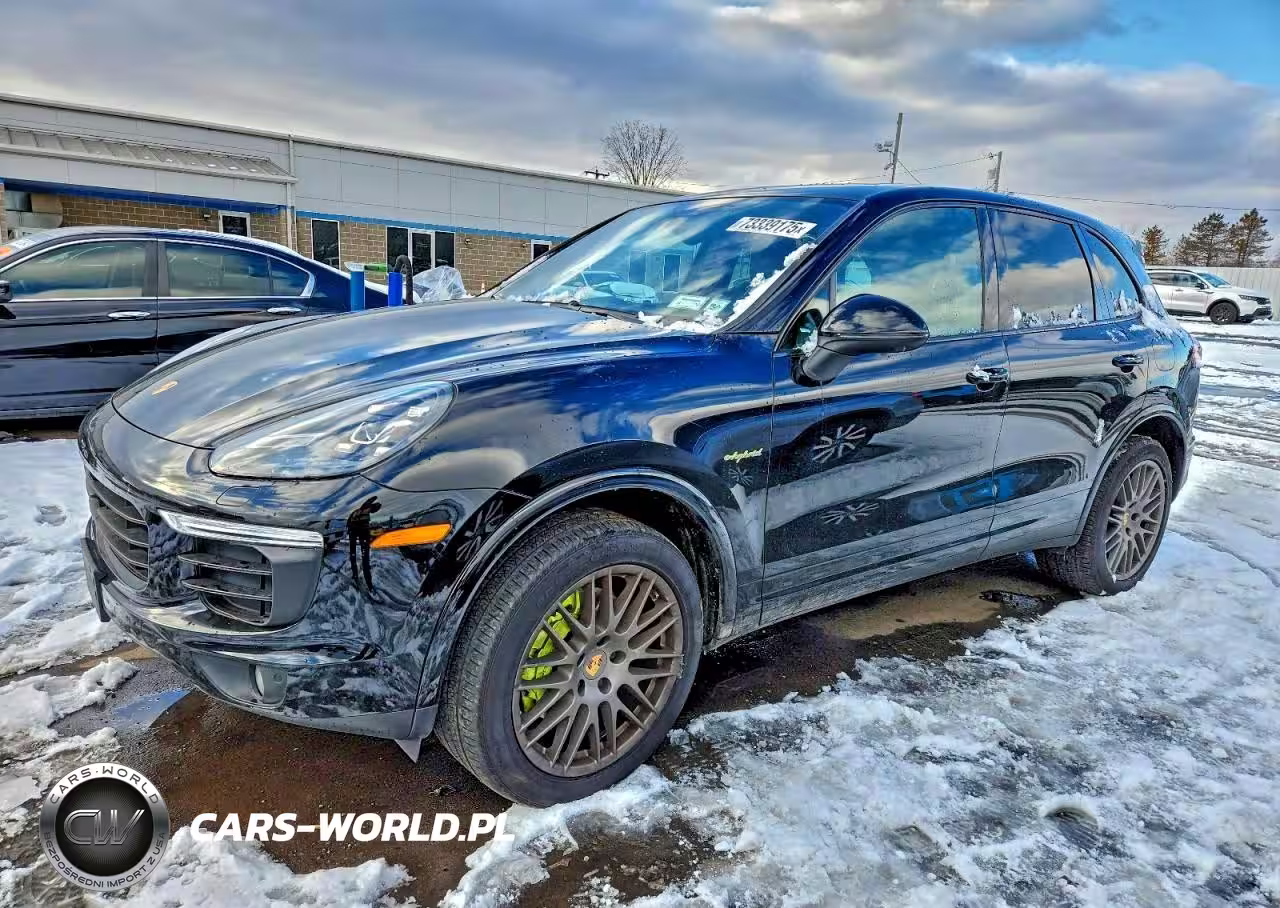 2018 Porsche Cayenne Se Hybrid Platinum