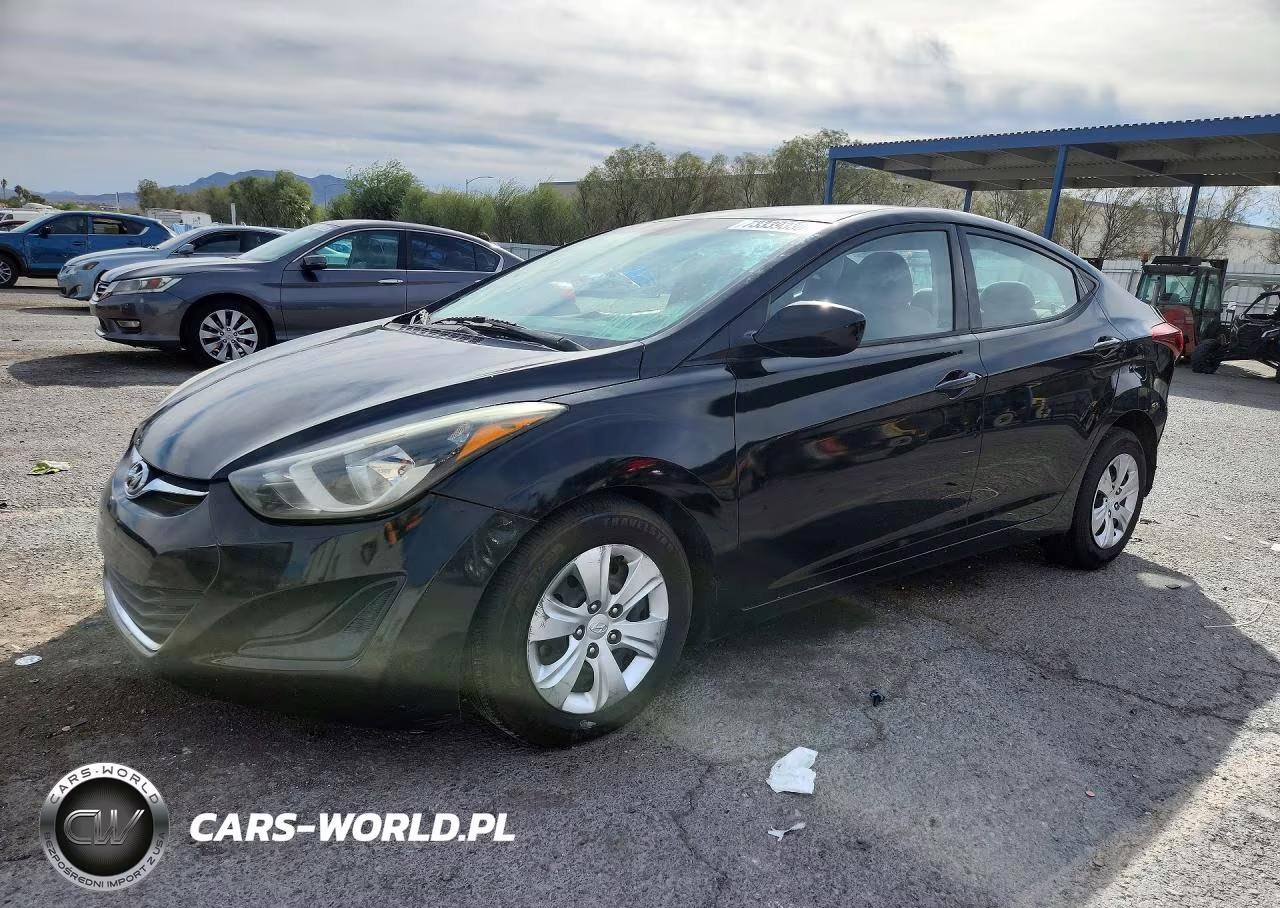 2016 Hyundai Elantra Se VIN:5NPDH4AE3GH699505 - 1