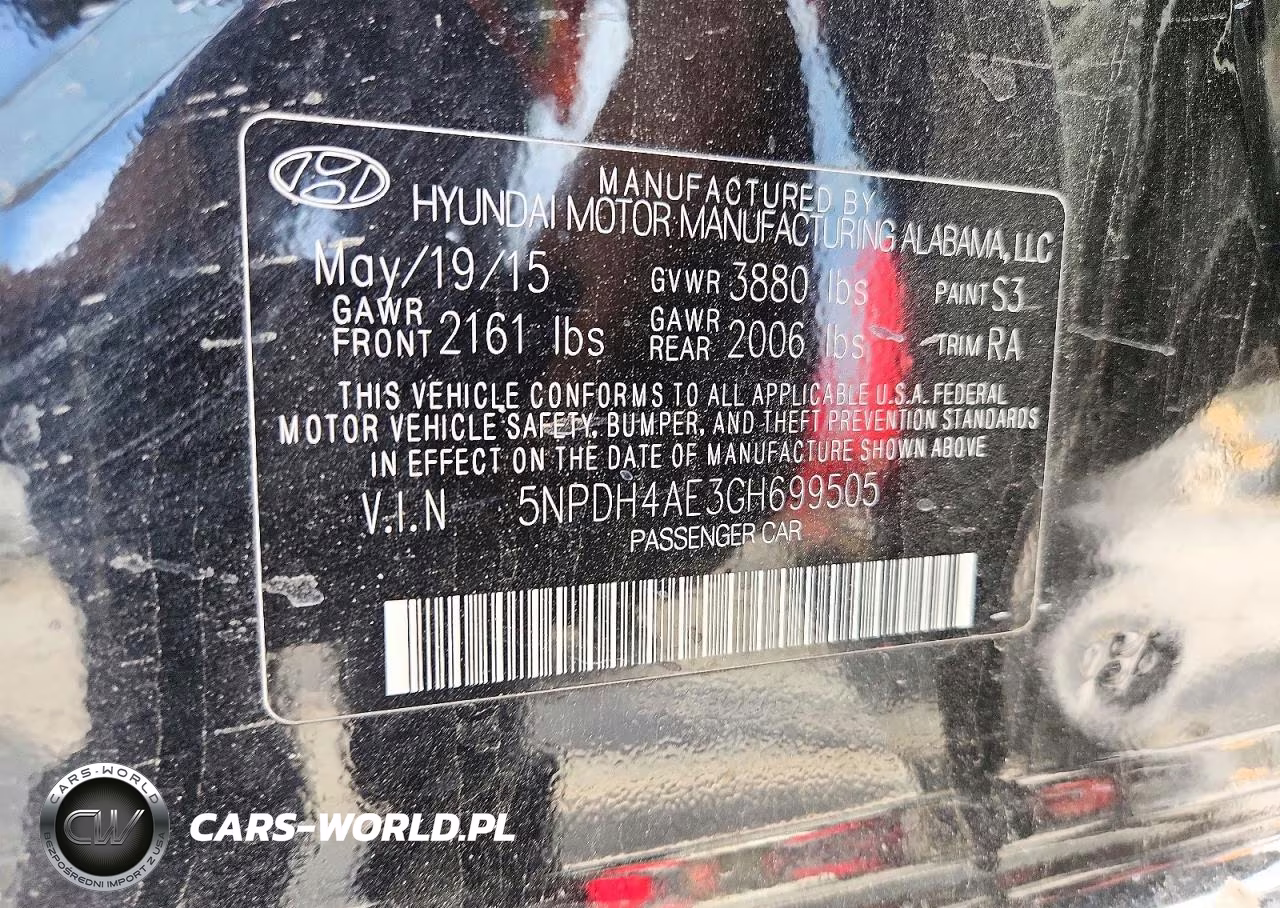 2016 Hyundai Elantra Se VIN:5NPDH4AE3GH699505 - 13
