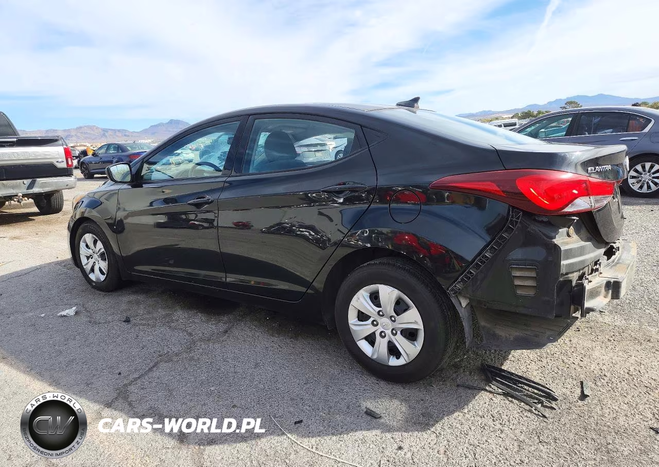 2016 Hyundai Elantra Se VIN:5NPDH4AE3GH699505 - 2