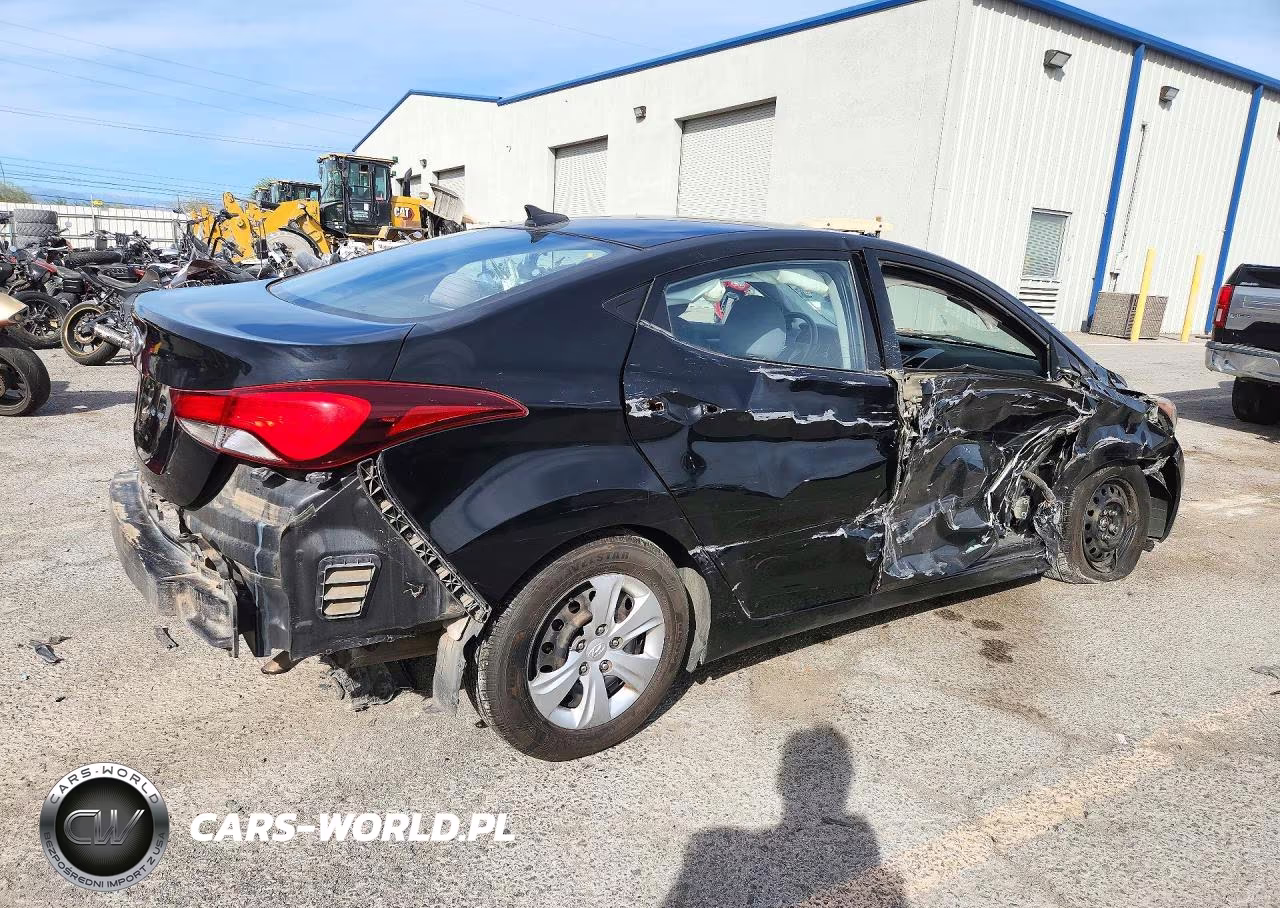 2016 Hyundai Elantra Se VIN:5NPDH4AE3GH699505 - 3