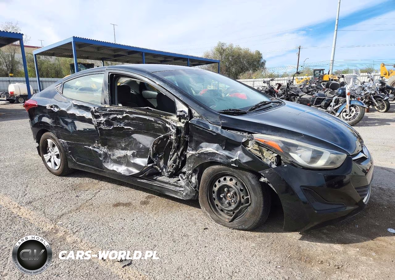 2016 Hyundai Elantra Se VIN:5NPDH4AE3GH699505 - 4
