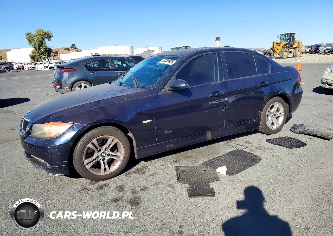 2008 BMW 328 I Sulev VIN:WBAVC53518FZ86338 - 1
