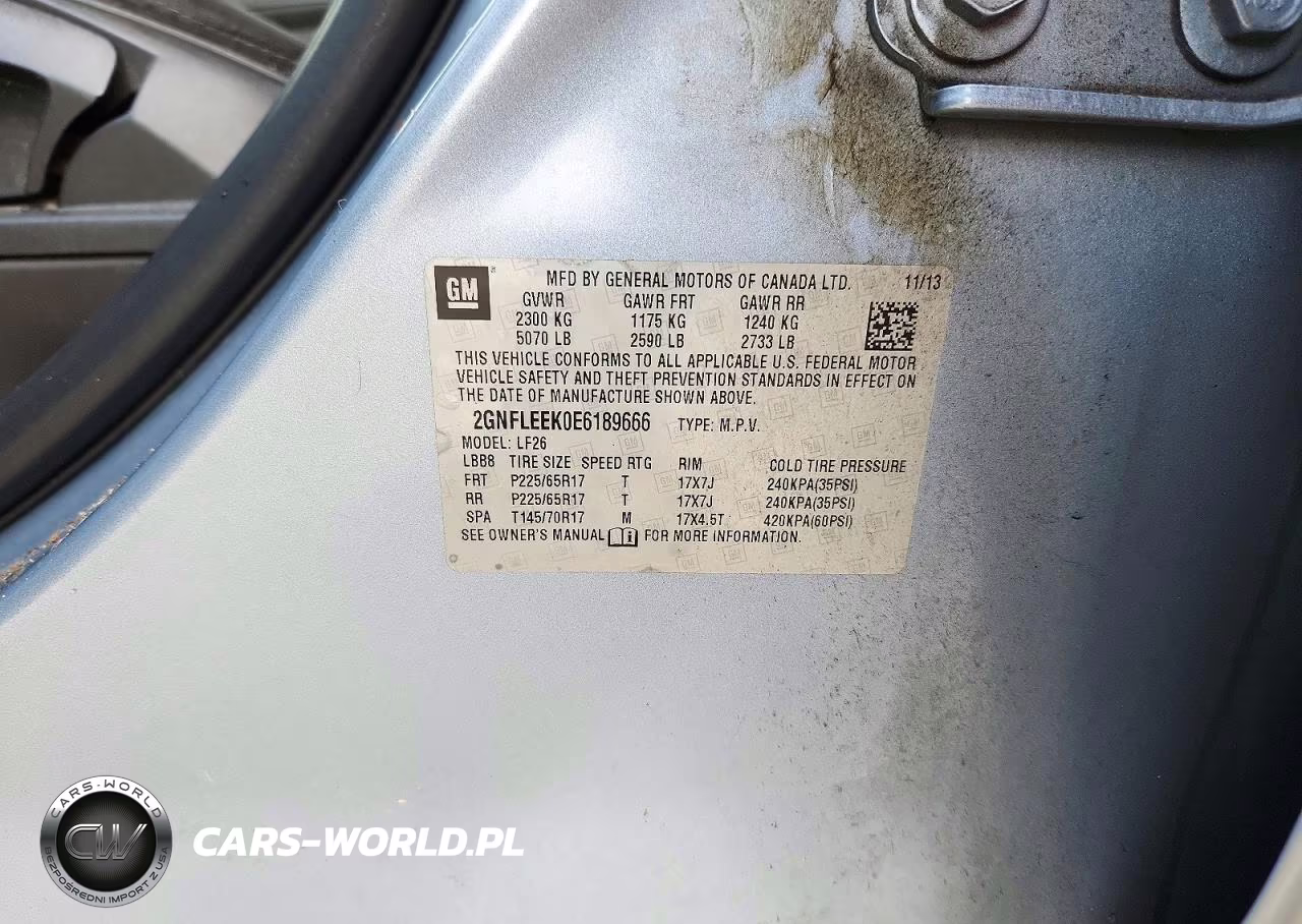 2014 Chevrolet Equinox Ls VIN:2GNFLEEK0E6189666 - 12