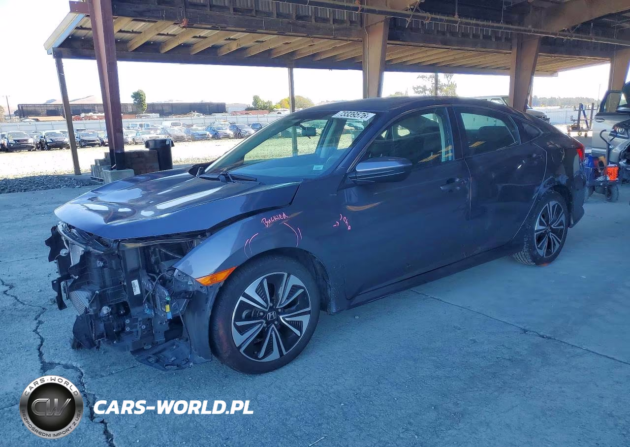 2017 Honda Civic Ex VIN:2HGFC1F36HH645804 - 1