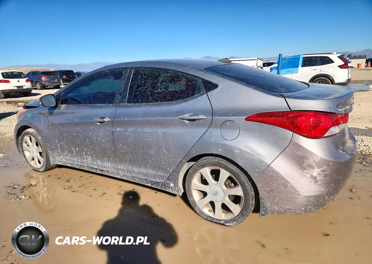 2013 Hyundai Elantra Limited VIN:KMHDH4AEXDU714398 - 2