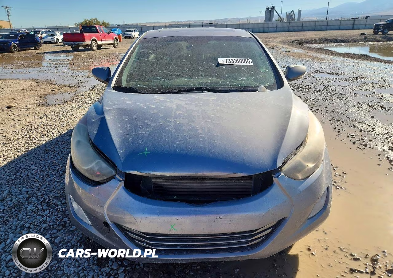 2013 Hyundai Elantra Limited VIN:KMHDH4AEXDU714398 - 5