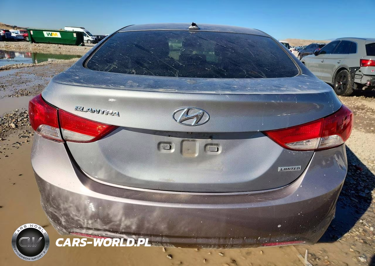 2013 Hyundai Elantra Limited VIN:KMHDH4AEXDU714398 - 6