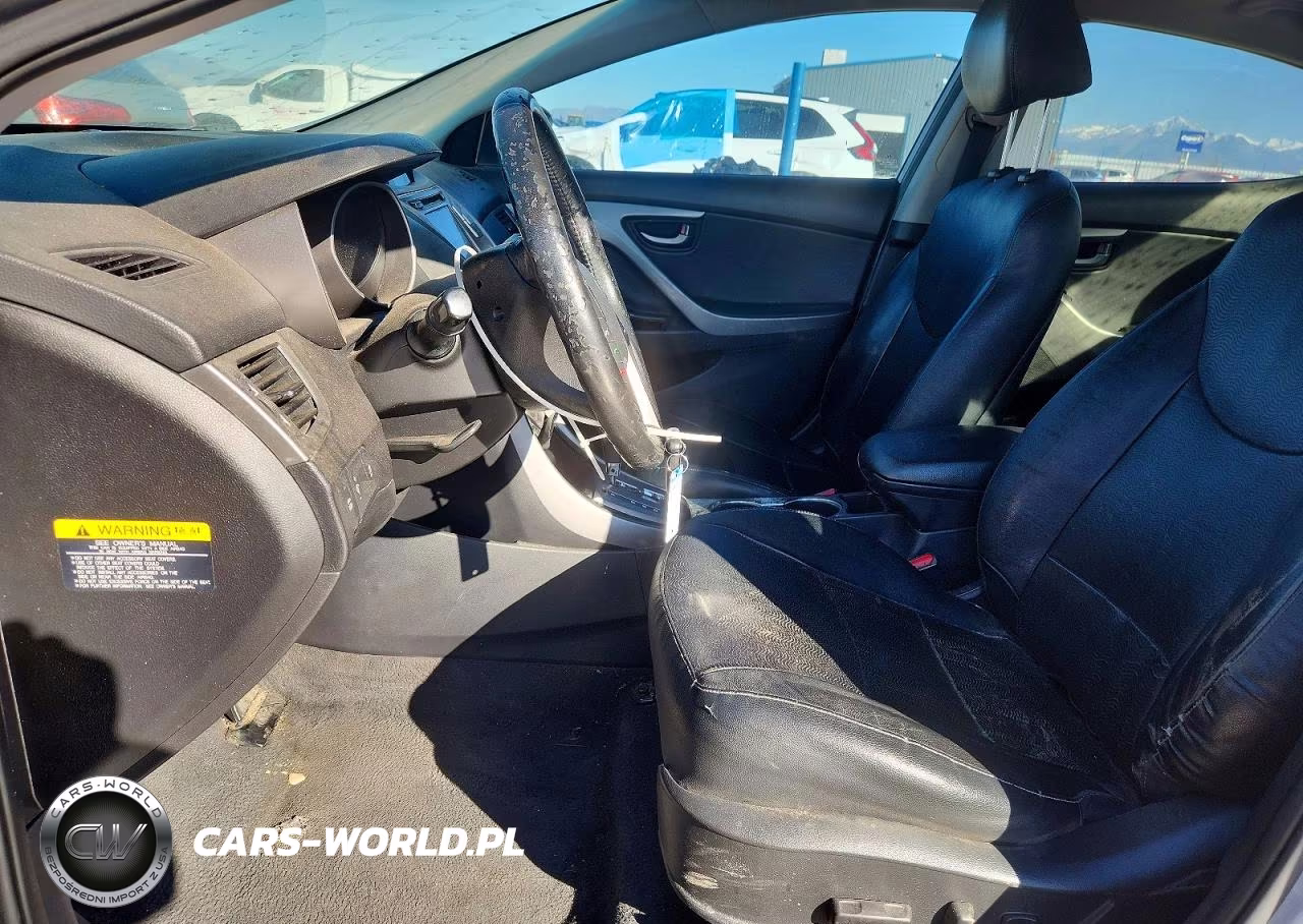 2013 Hyundai Elantra Limited VIN:KMHDH4AEXDU714398 - 7