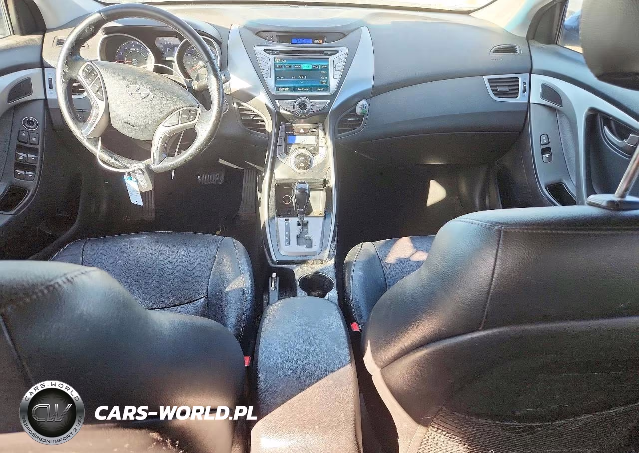 2013 Hyundai Elantra Limited VIN:KMHDH4AEXDU714398 - 8