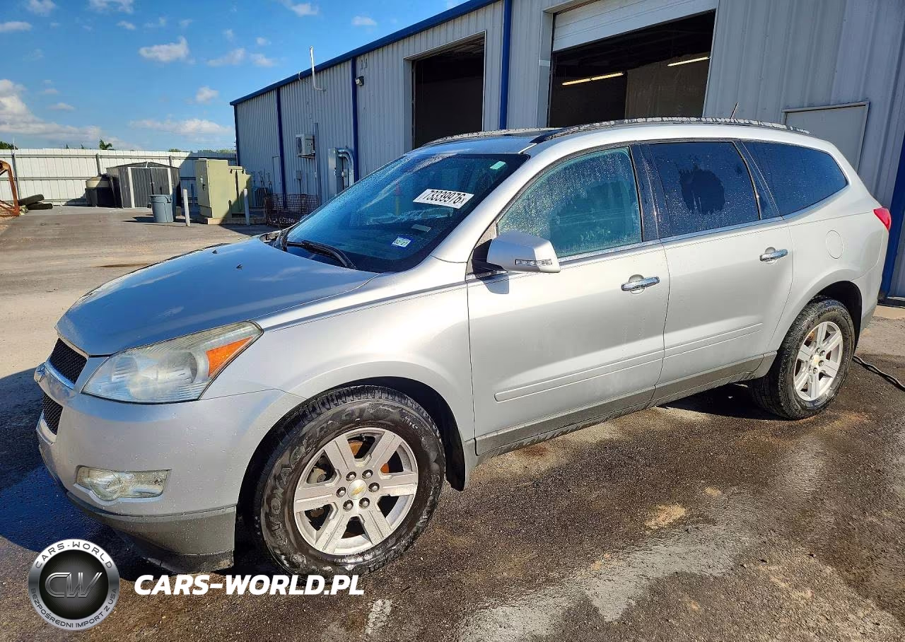 2012 Chevrolet Traverse Lt VIN:1GNKVJED3CJ281325 - 1