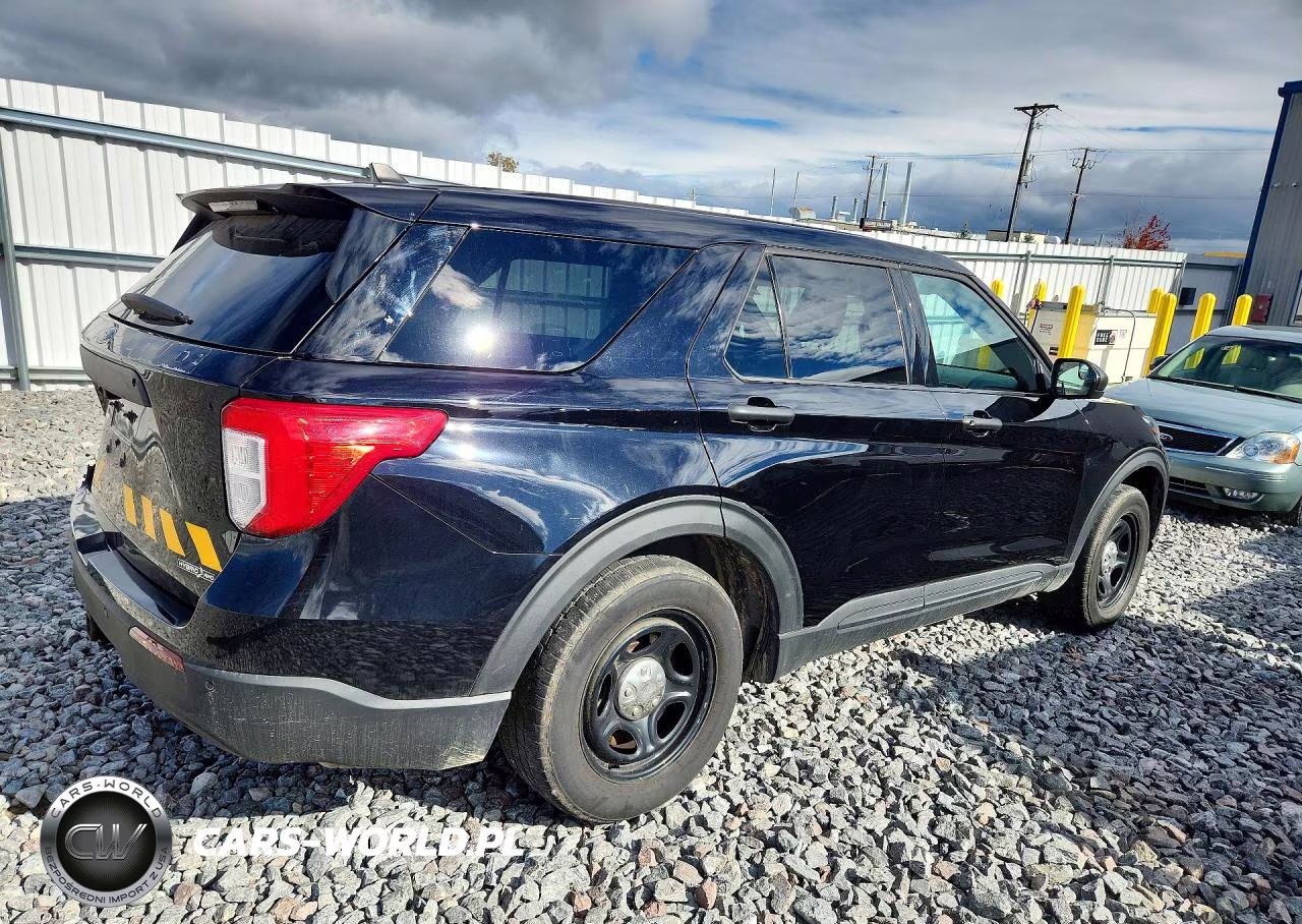 2022 Ford Explorer Police Interceptor VIN:1FM5K8AW7NNA03212 - 3