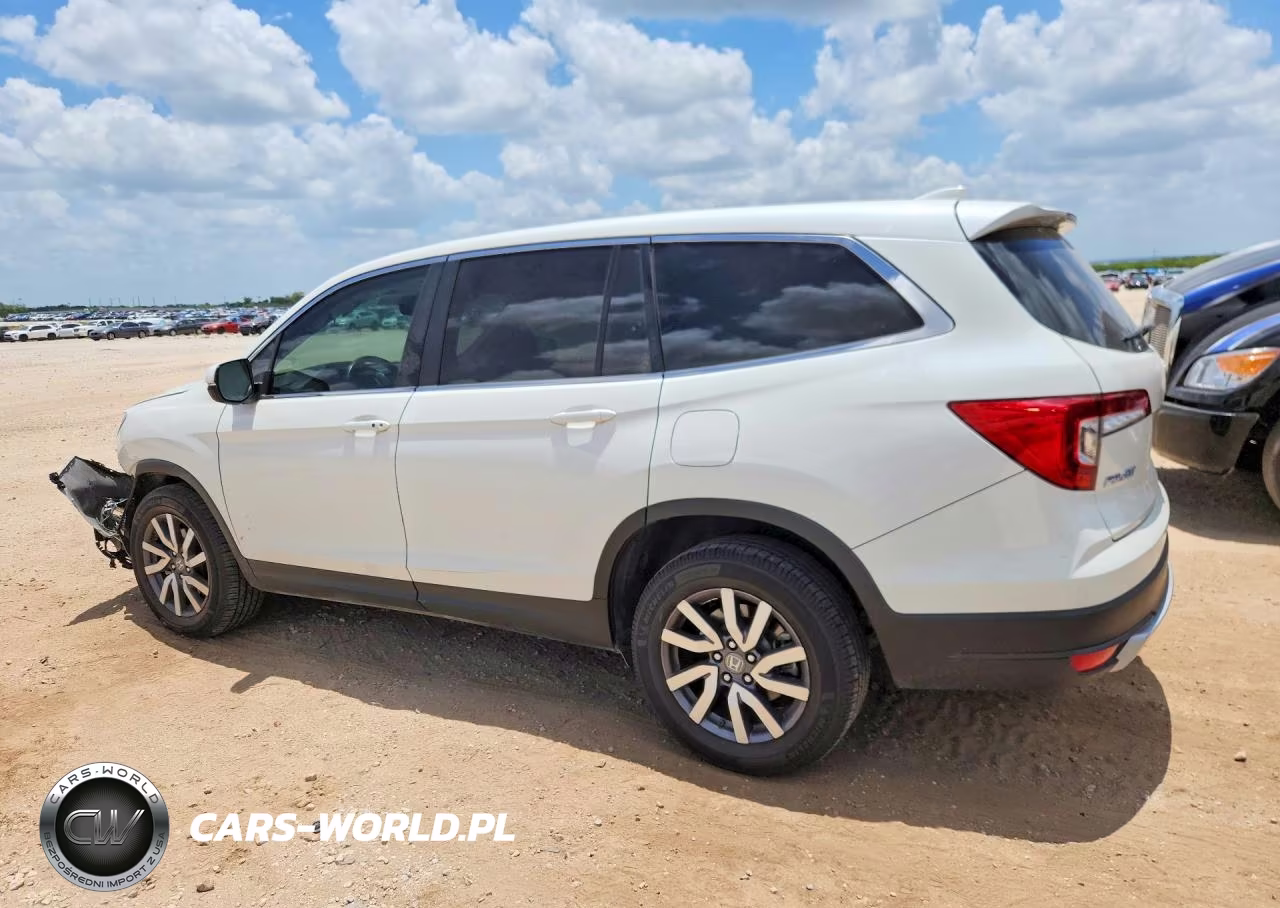 2019 Honda Pilot Exl VIN:5FNYF6H57KB076808 - 2