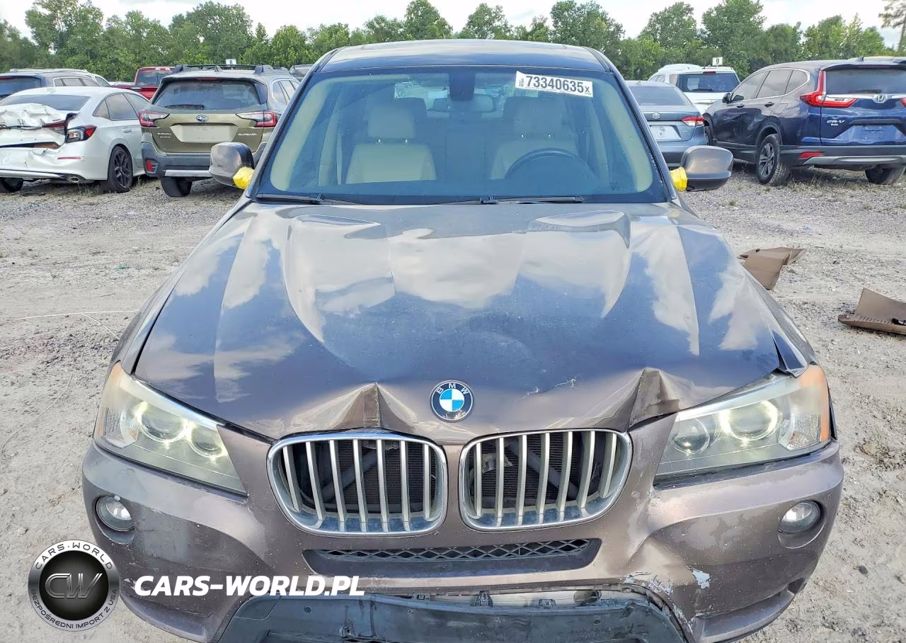 2013 BMW X3 xDrive28I VIN:5UXWX9C50D0A26493 - 5