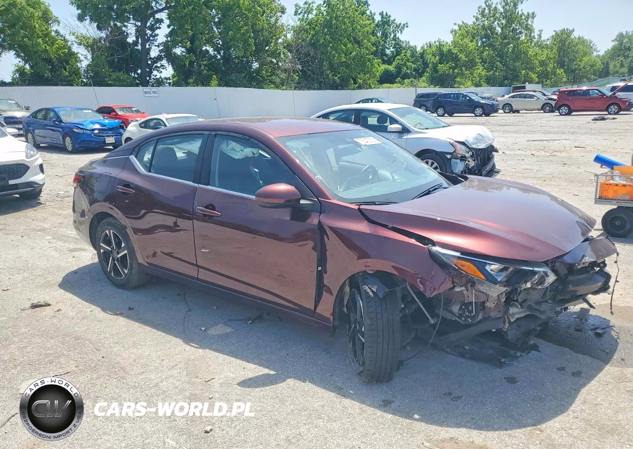 2025 Nissan Sentra Sv VIN:3N1AB8CV1SY302865 - 4