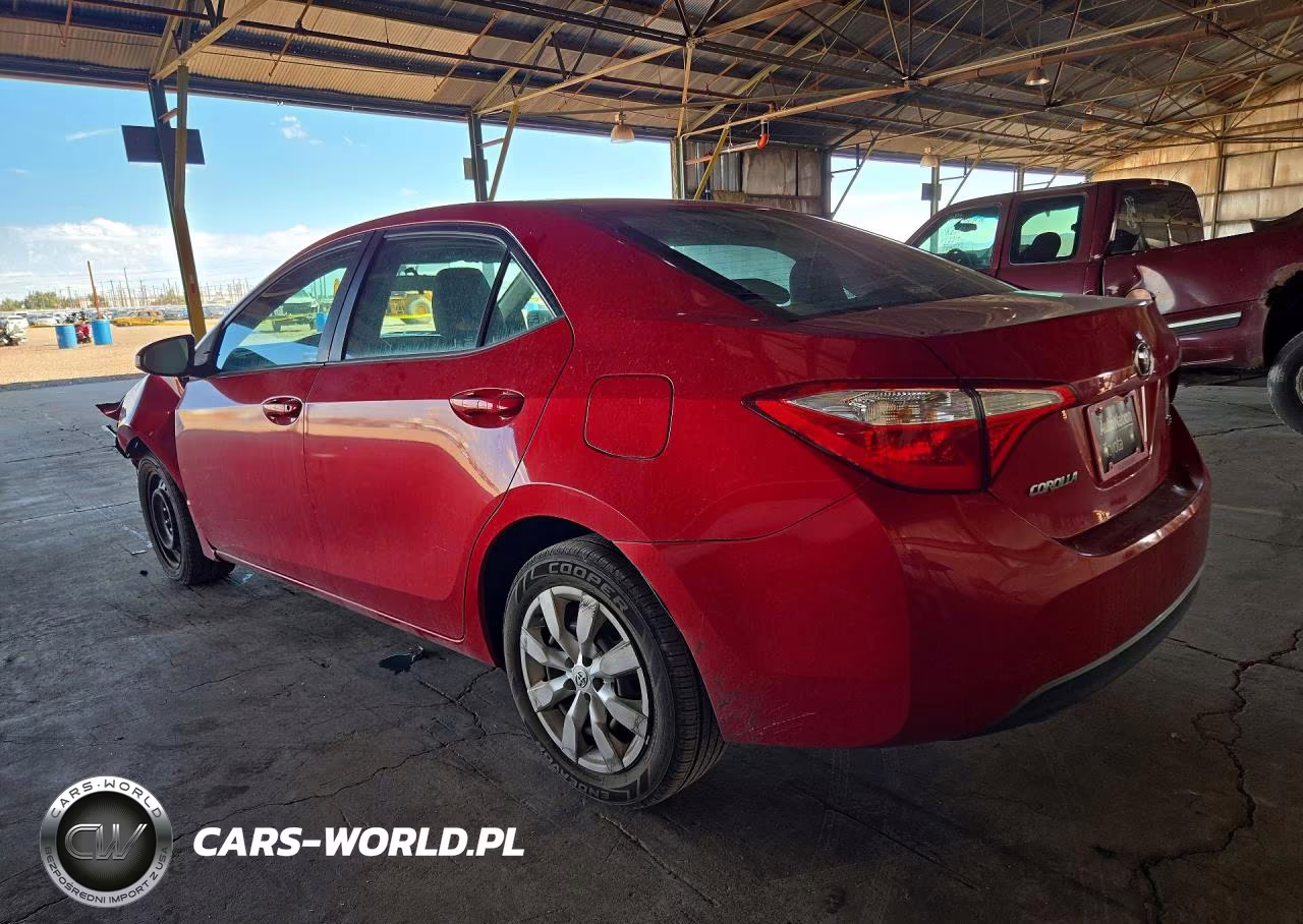 2016 Toyota Corolla Le VIN:2T1BURHEXGC687313 - 2