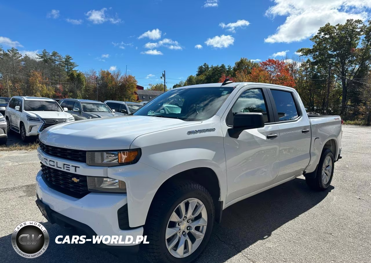 2020 Chevrolet Silverado 1500 4Wd Short Bed Custom VIN:1GCUYBEF7LZ103659 - 2