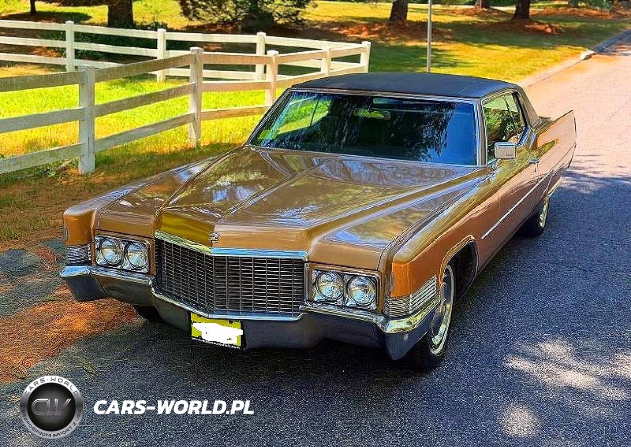 1970 Cadillac Deville Coupe VIN:J0292047000000000 - 2