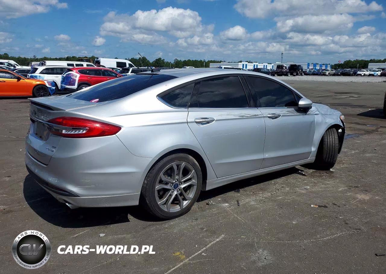 2017 Ford Fusion Se Hybrid VIN:3FA6P0LU1HR382125 - 3