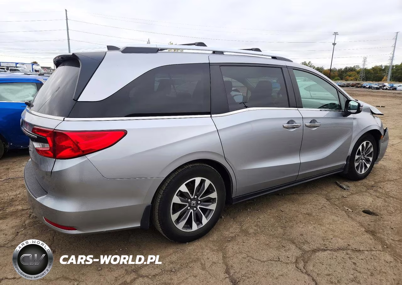 2021 Honda Odyssey Exl VIN:5FNRL6H78MB041454 - 3