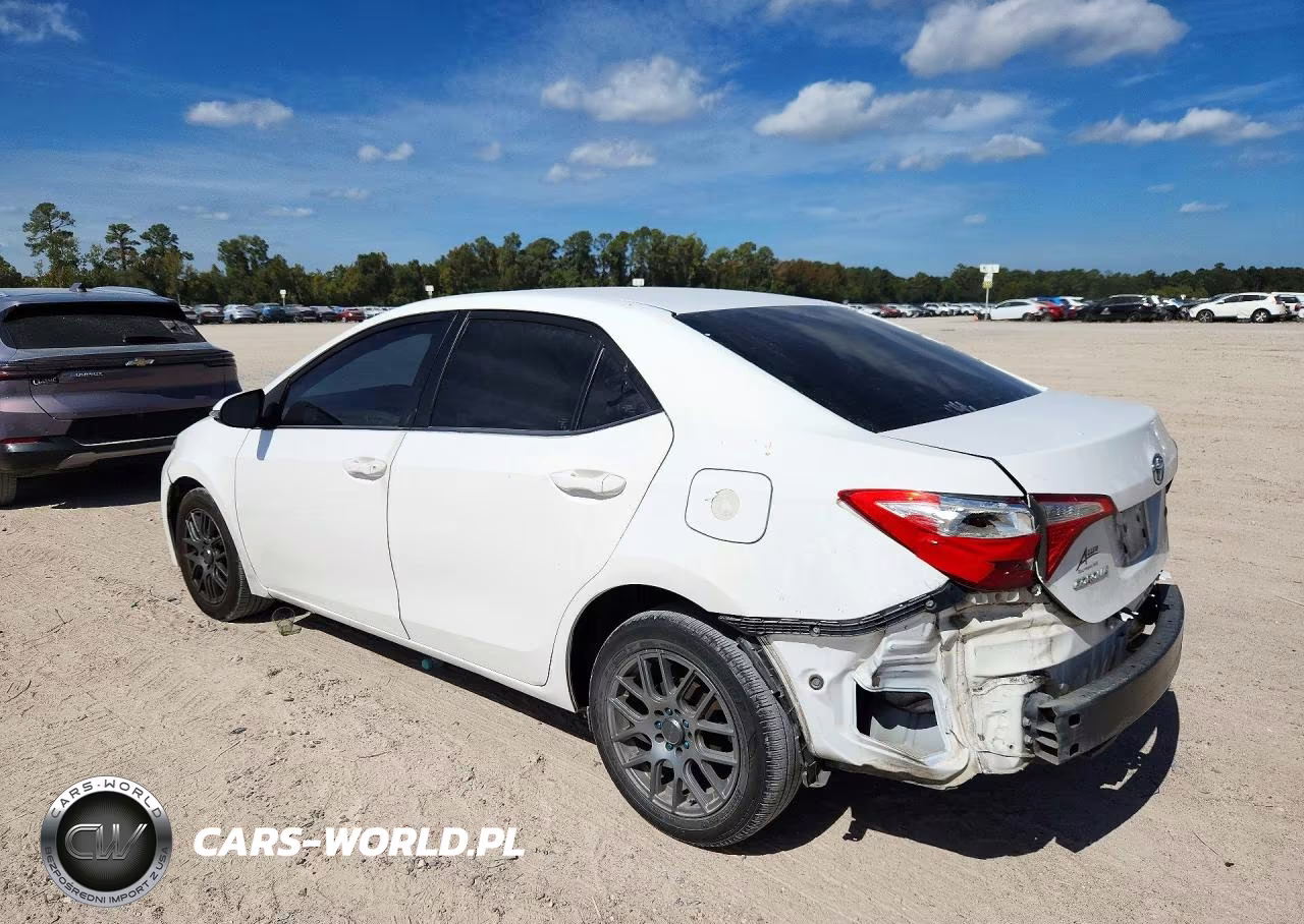2016 Toyota Corolla Le VIN:5YFBURHE9GP553019 - 2