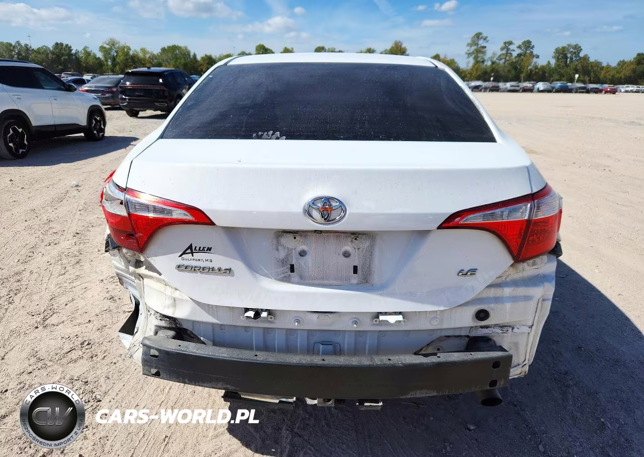 2016 Toyota Corolla Le VIN:5YFBURHE9GP553019 - 6