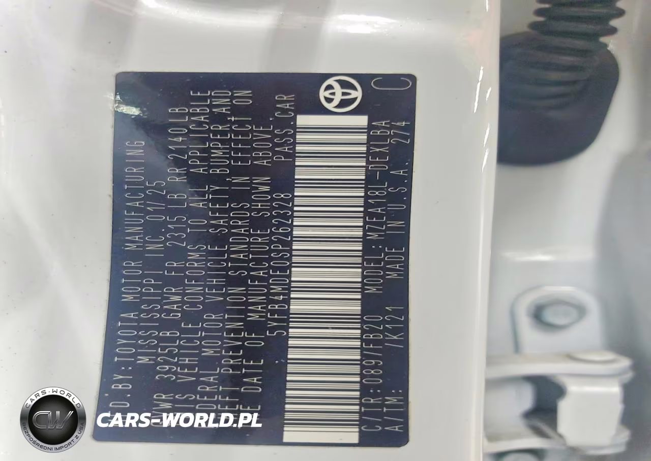 2025 Toyota Corolla Le VIN:5YFB4MDE0SP262328 - 12