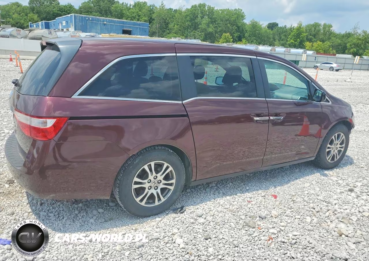 2011 Honda Odyssey Exl VIN:5FNRL5H69BB083887 - 3
