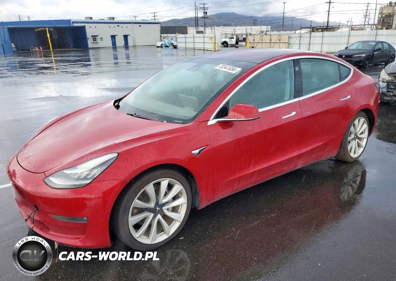 2019 Tesla Model 3 VIN:5YJ3E1EA0KF193695 - 1