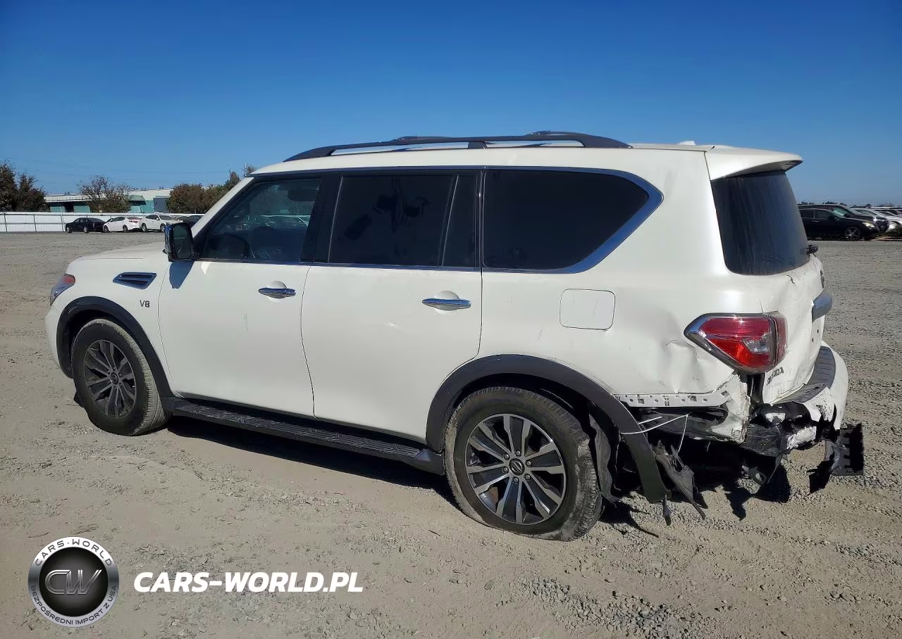 2020 Nissan Armada Sl VIN:JN8AY2ND8L9107905 - 2